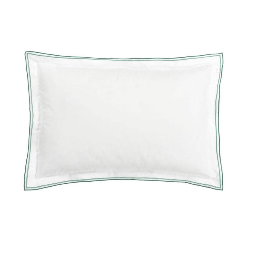 Designers Guild Astor Porcelain Green Pillowcase Pair